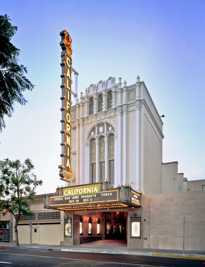 Architectural photography of California Theatre, San Jose, CA Image